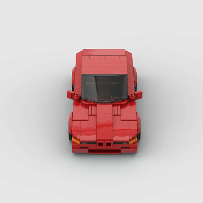 BMW 850CSi Red - Rapidbricks