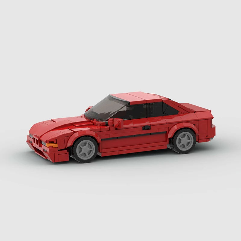 BMW 850CSi Red - Rapidbricks